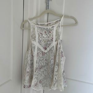 Free People Floral Top